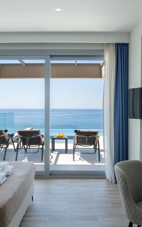 Villa Alkyoni: sovrum