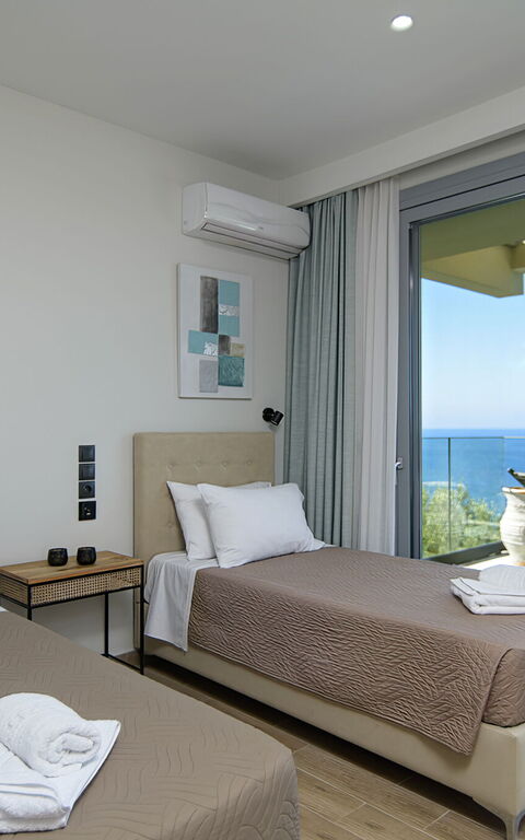 Villa Alkyoni: sovrum