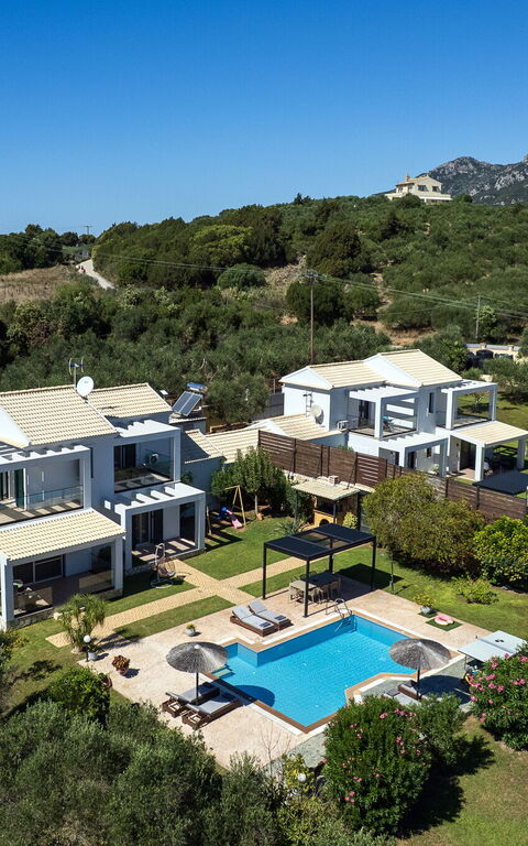 Villa Carreta: slå samman, Trädgård, Visningar