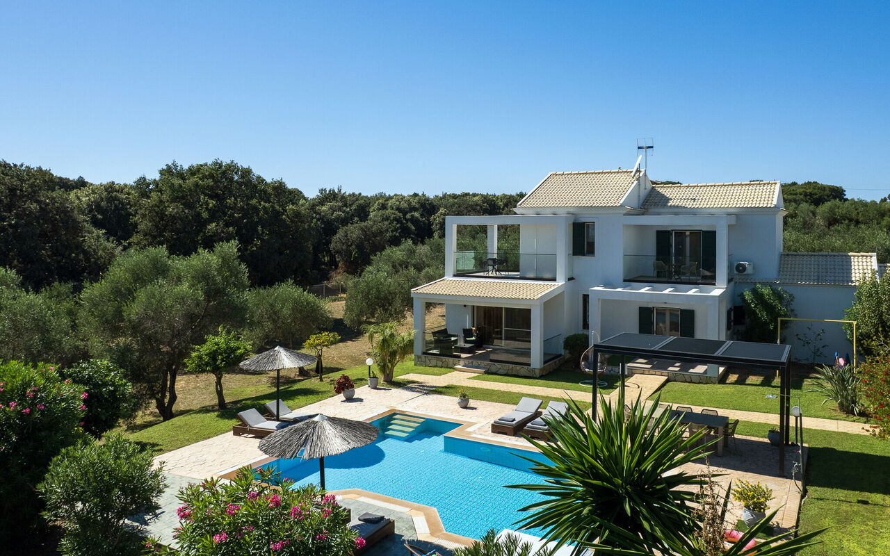 Villa Carreta: Exteriör, slå samman, Sommar, Trädgård, Utomhus, Visningar