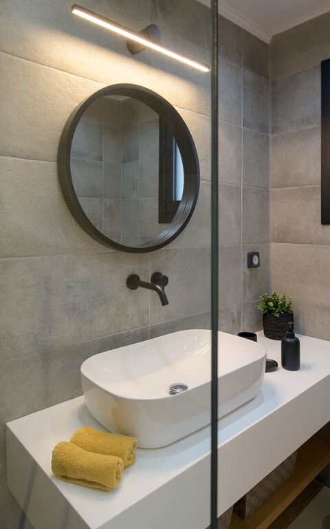 Villa Melitti: Badrum