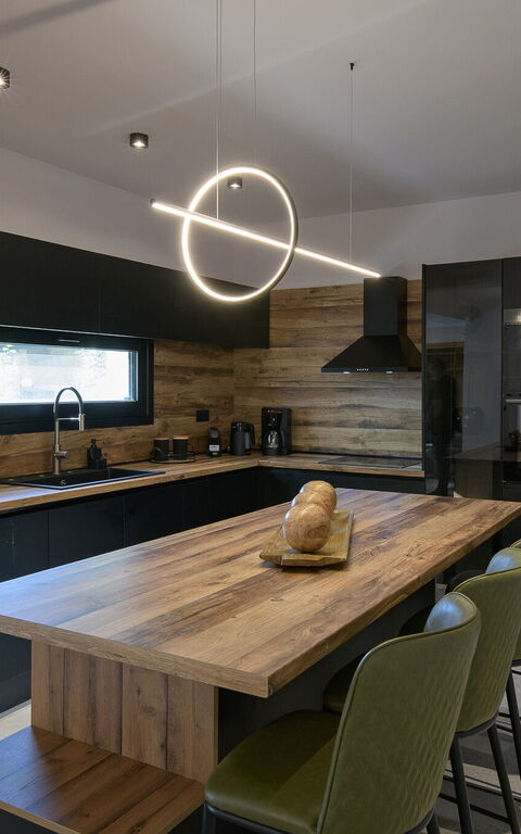 Villa Melitti: Kök, Lunchrum