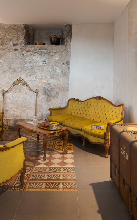 Villa Agrume: Vardagsrum