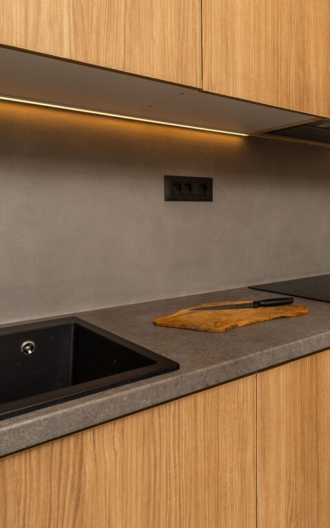 Lofos Horizon Villa: Kök