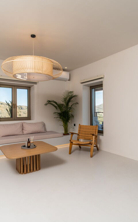 Lofos Horizon Villa: Vardagsrum