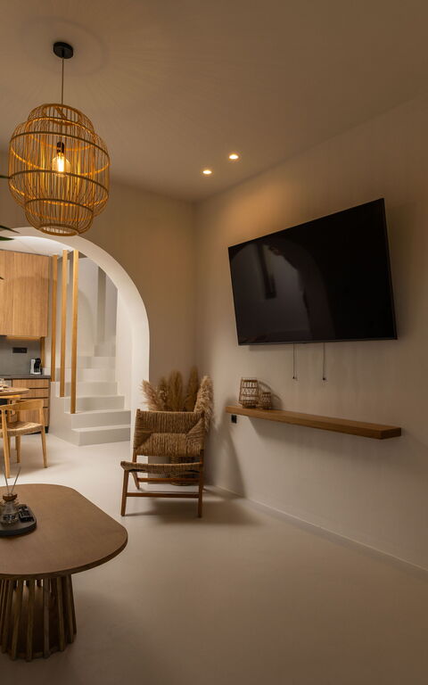 Lofos Horizon Villa: Vardagsrum