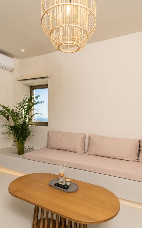 Lofos Horizon Villa: Vardagsrum