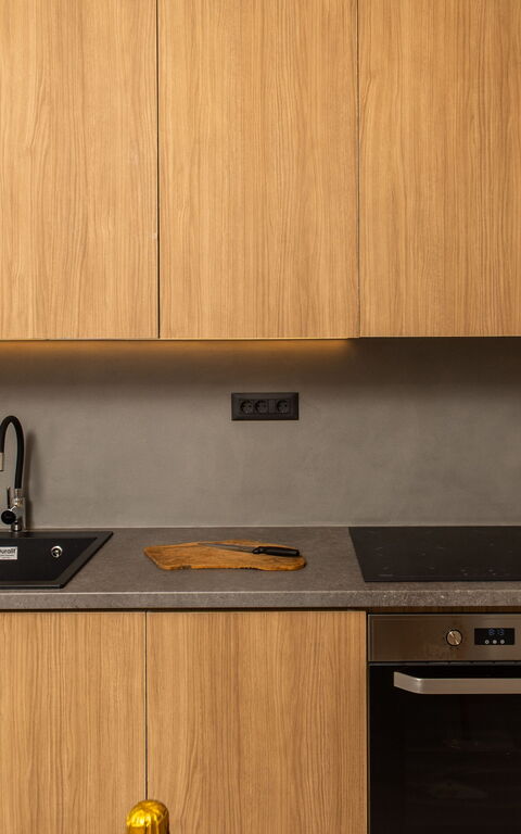 Lofos Horizon Villa: Kök