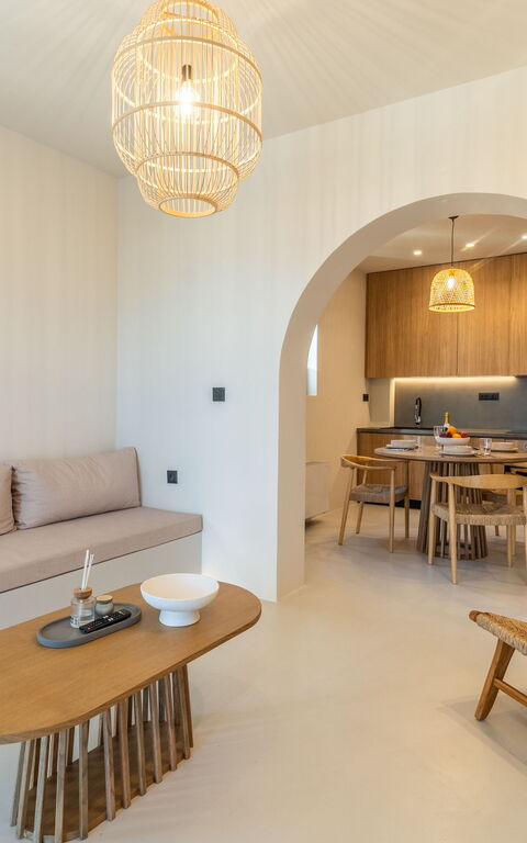 Lofos Horizon Villa: Vardagsrum