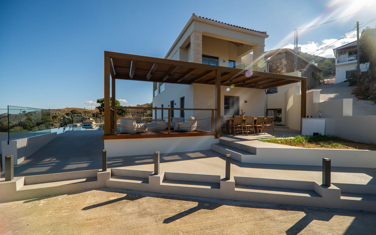 Lofos Horizon Villa: Exteriör, Utomhus