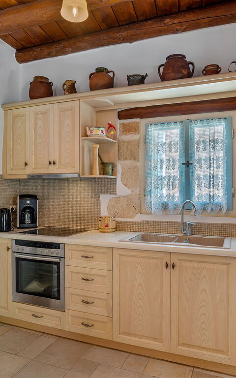 Villa Cava: Kök, Lunchrum