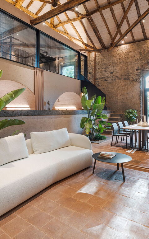 Muna Retreat: Lunchrum, Vardagsrum