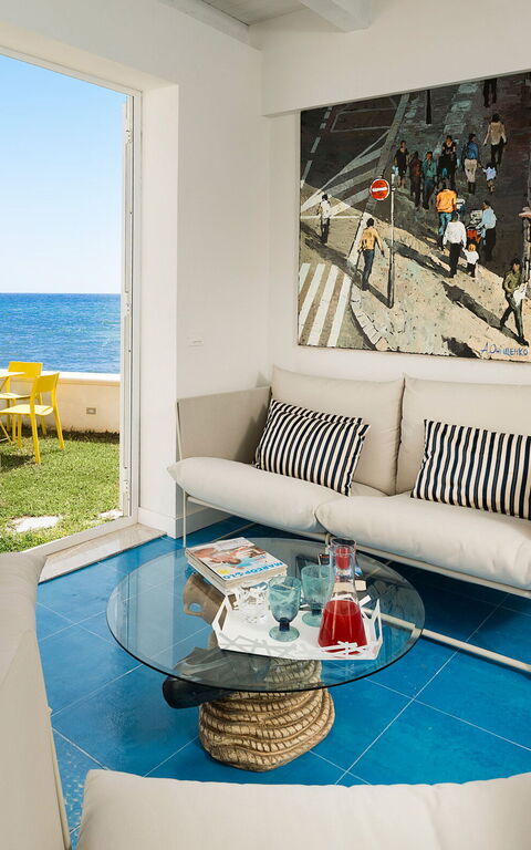 Montalbano Suite: Kök, Vardagsrum