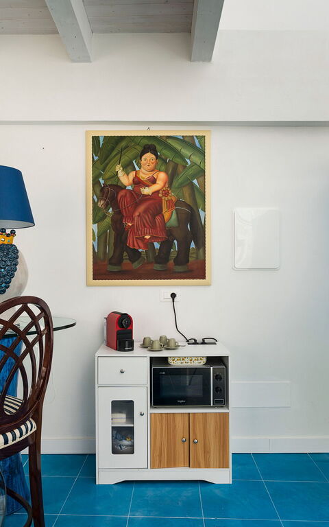 Montalbano Suite: Kök, Vardagsrum