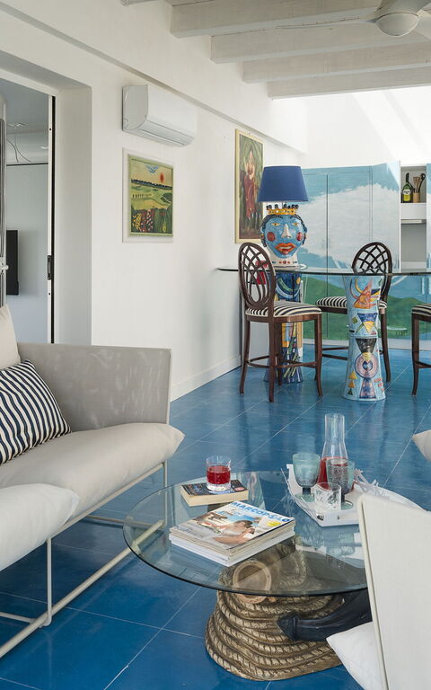 Montalbano Suite: Kök, Vardagsrum