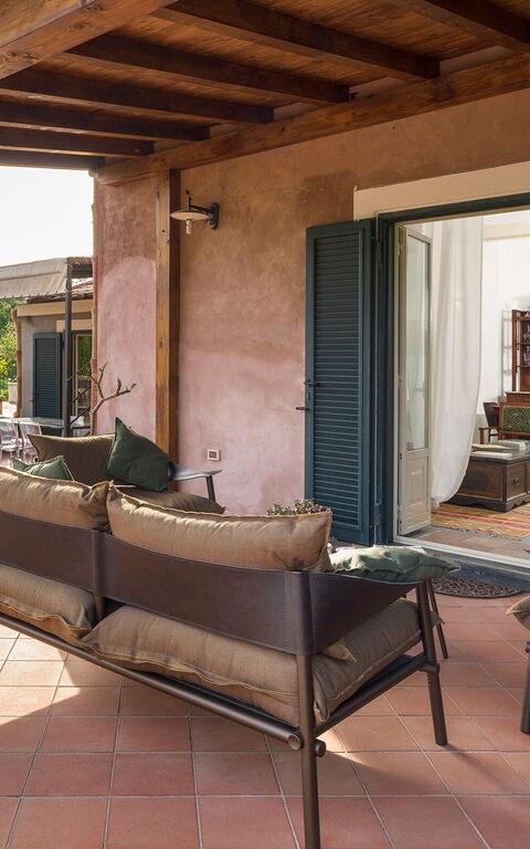 Villa Saracina: Balkong / terrass / uteplats, Exteriör, Utomhus