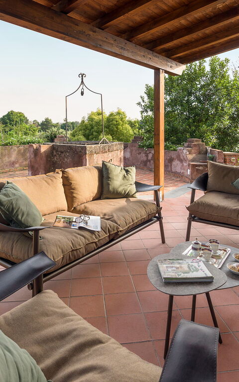 Villa Saracina: Balkong / terrass / uteplats, Exteriör, Utomhus