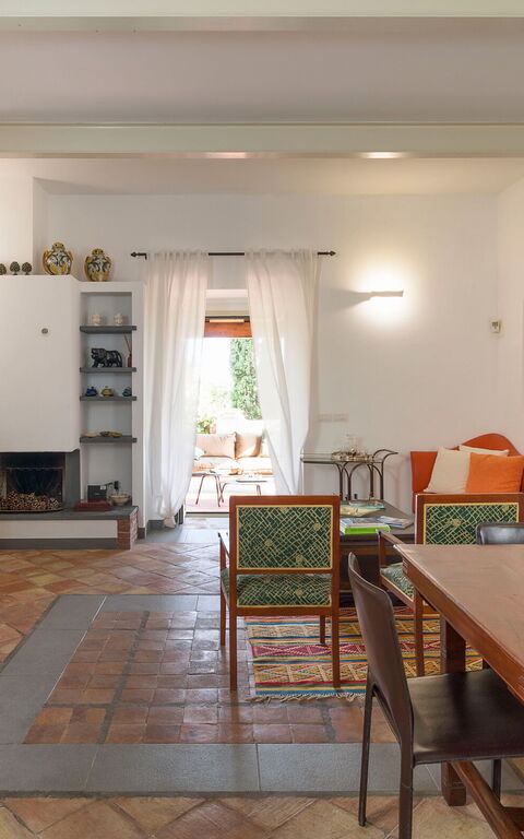 Villa Saracina: Vardagsrum