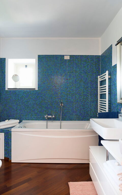 Villa Saracina: Badrum