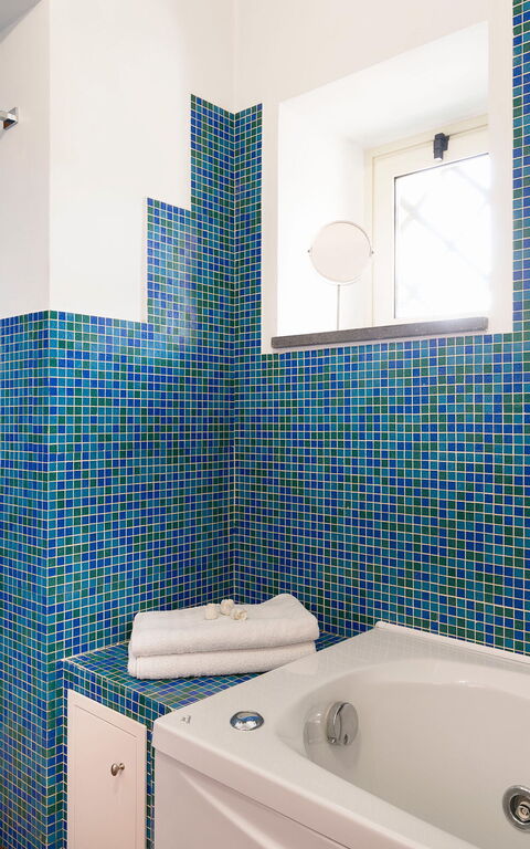 Villa Saracina: Badrum