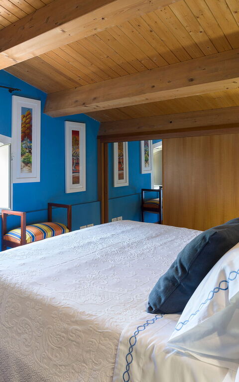 Villa Saracina: sovrum