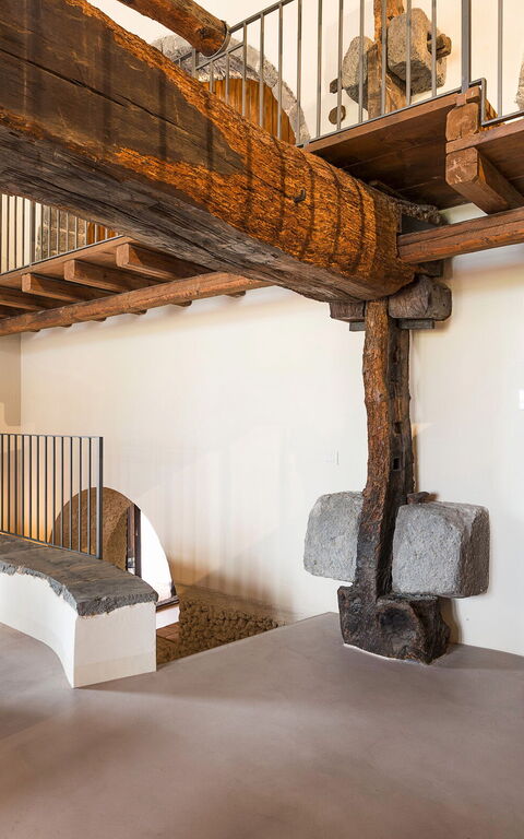 Villa Continella: Vardagsrum