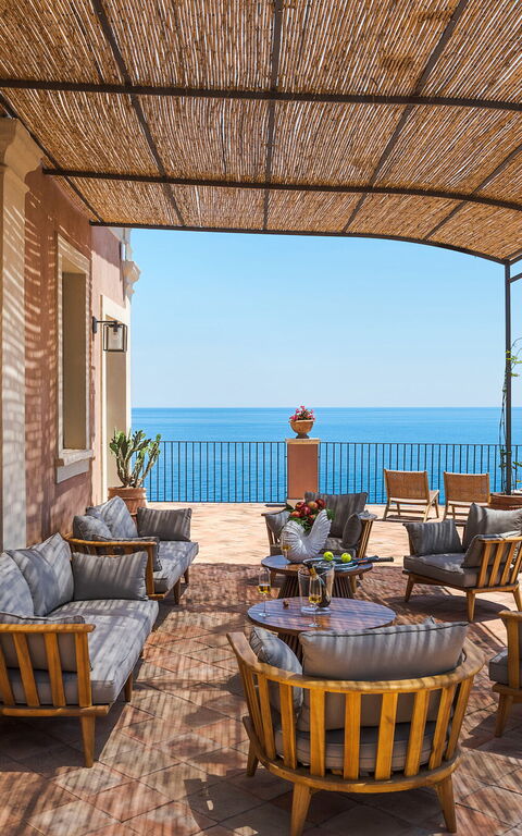 Villa Continella: Balkong / terrass / uteplats, Visningar
