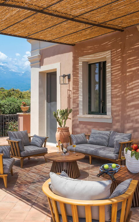 Villa Continella: Balkong / terrass / uteplats, Exteriör, Utomhus
