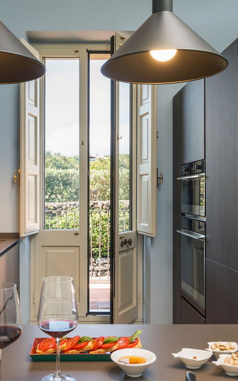 Villa Continella: Kök