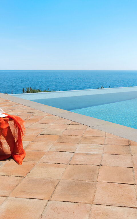 Villa Continella: Exteriör, slå samman, Utomhus, Visningar
