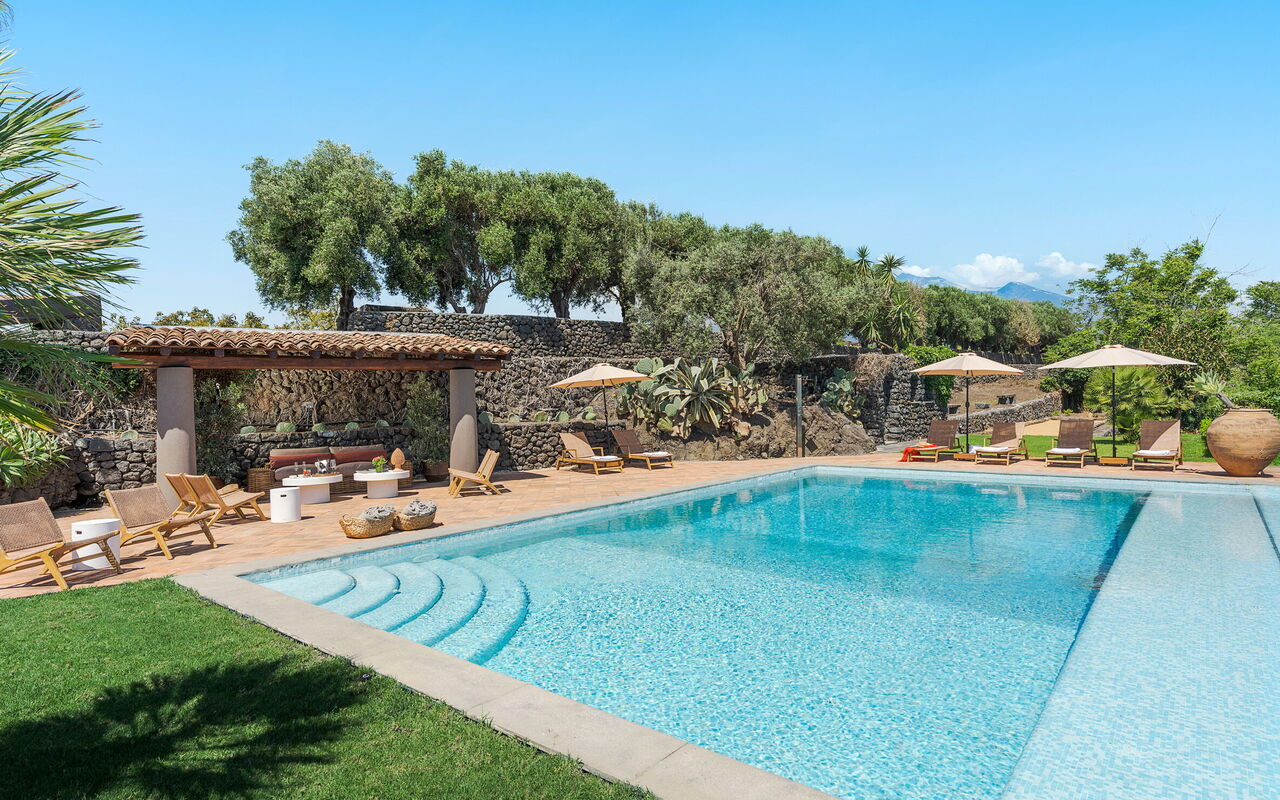 Villa Continella: Exteriör, slå samman, Trädgård, Utomhus