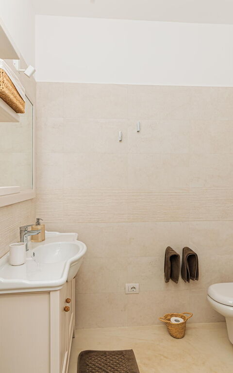 Villa Marinella: Badrum