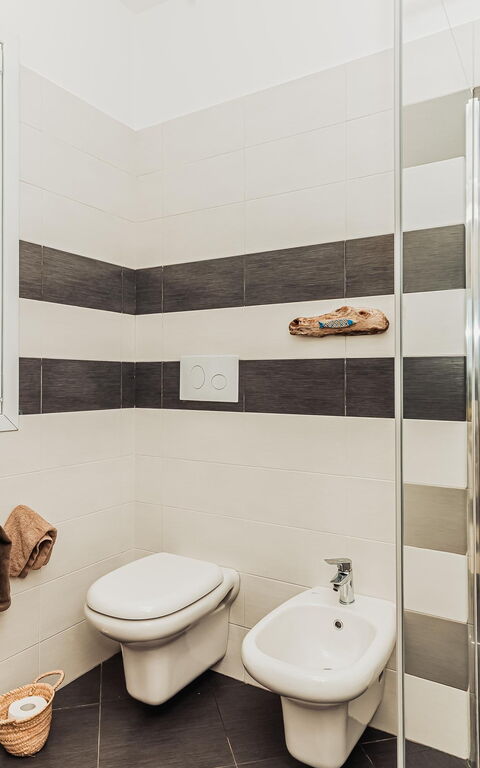 Villa Marinella: Badrum