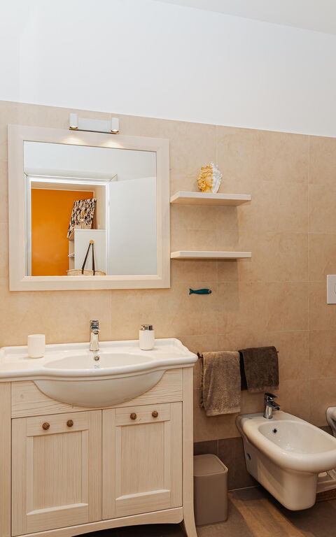 Villa Marinella: Badrum