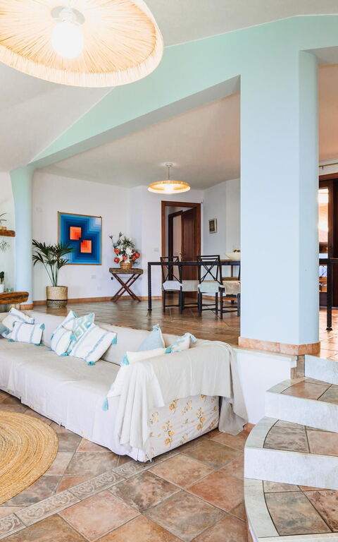 Villa Atlantide: Vardagsrum