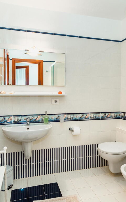 Villa Atlantide: Badrum