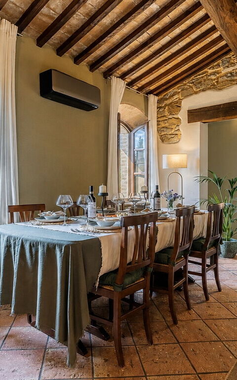 Podere Peteglia: Lunchrum