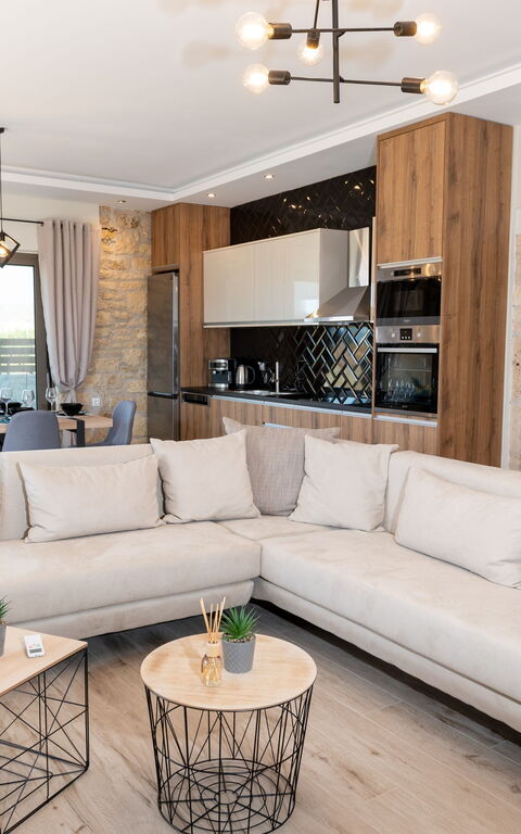 Villa Olympia: Vardagsrum