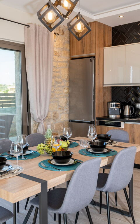 Villa Olympia: Kök, Lunchrum