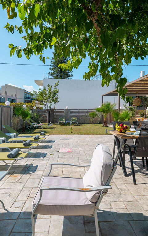 Villa Olympia: Balkong / terrass / uteplats, Exteriör, Utomhus