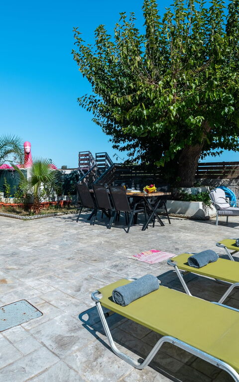 Villa Olympia: Balkong / terrass / uteplats, Exteriör, Utomhus