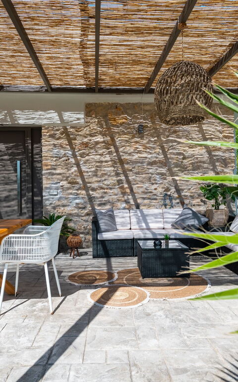 Villa Olympia: Balkong / terrass / uteplats, Exteriör, Utomhus