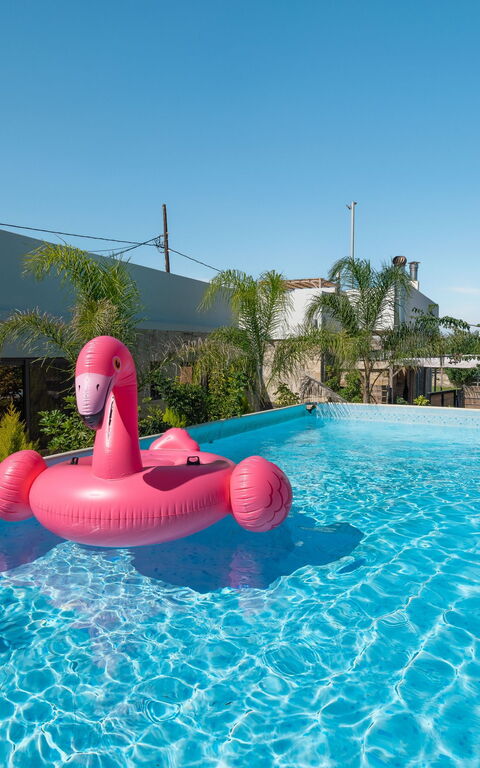 Villa Olympia: Exteriör, slå samman, Utomhus