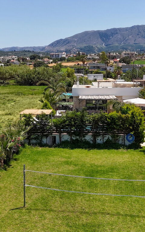 Villa Olympia: Trädgård, Visningar