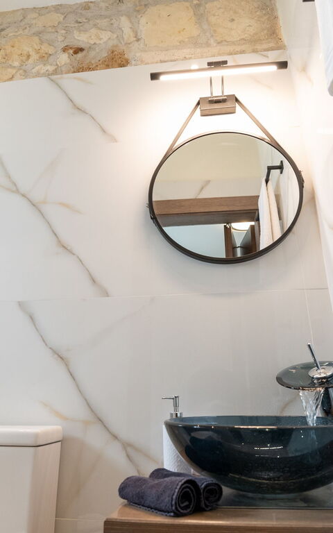 Villa Olympia: Badrum