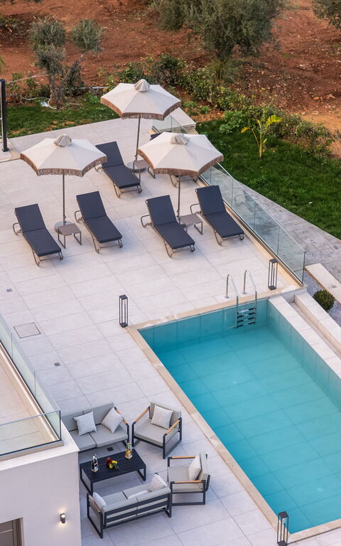 Villa Vasilissa: Exteriör, slå samman, Utomhus