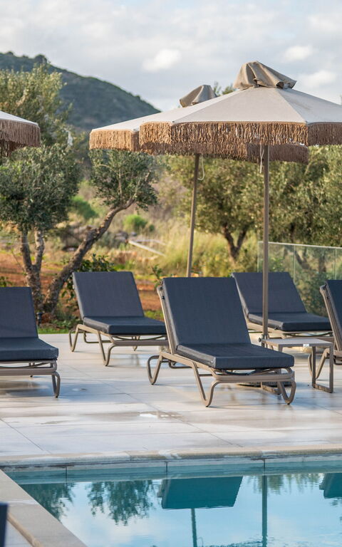 Villa Vasilissa: Exteriör, slå samman, Utomhus