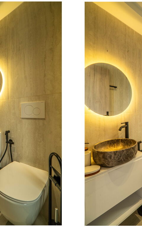 Villa Vasilissa: Badrum