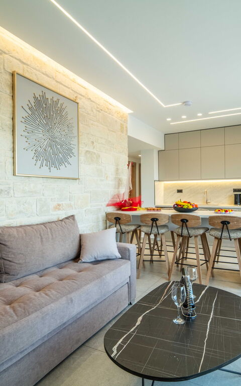 Villa Vasilissa: Vardagsrum