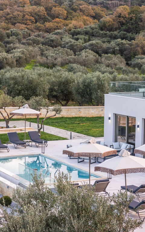 Villa Vasilissa: Exteriör, slå samman, Utomhus